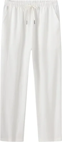 Miniatura 3 de MoFiz Men's Tracksuit Short Set 2 Pieces Casual Outfits Button Down Shirts Drawstring Pants Beach Vacation Suit Soft Comfy