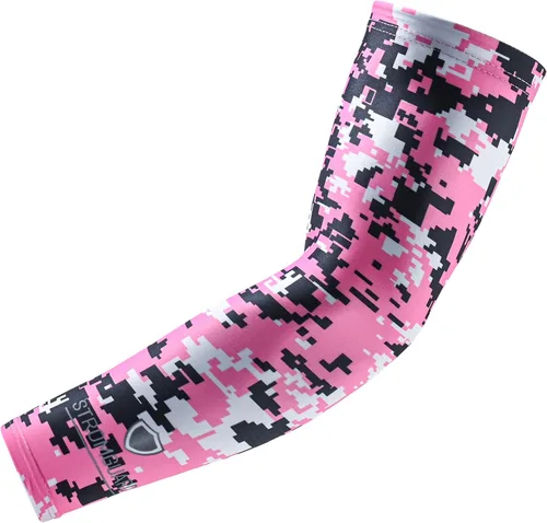 Miniatura 20 de Stromguard Manga deportiva de compresión para brazo, camuflaje digital, béisbol, fútbol, baloncesto, (una manga de brazo)