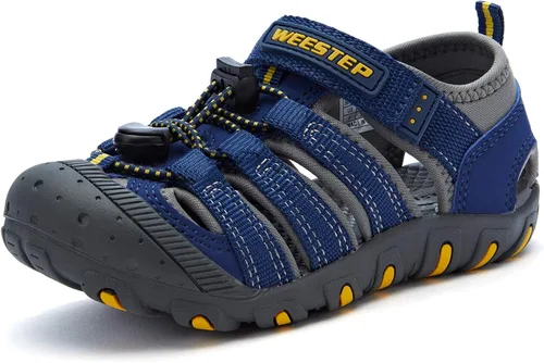 Miniatura 3 de Weestep Sandalias de senderismo para la playa con punta cerrada para niños y niñas