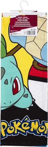 Miniatura 5 de NORTHWEST Pokemon - Toalla de playa Pikachu Charmander Squirtle Bulbasaur, suave y absorbente, 30 x 60 pulgadas, Pokémon atardecer (paquete de 6)
