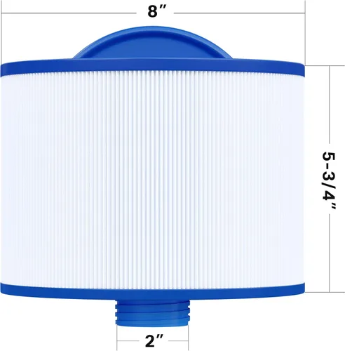Miniatura 3 de Cryspool® 08001 Filtro compatible con 8CH-951, PBF36, Wellspring 10-2870, cartucho de filtro de spa de 40 pies cuadrados, paquete de 2