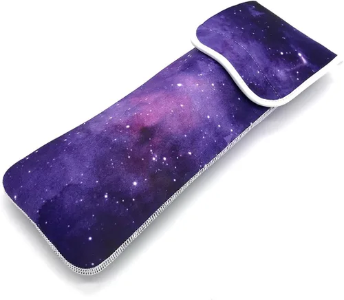 Miniatura 9 de Wanty Funda para alisadores de cabello con cierre, soporte de neopreno para rizador de hierro plano, funda de viaje, funda de viaje, funda de bolsa