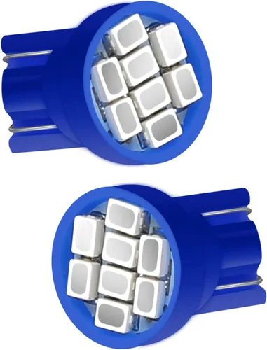 Miniatura 3 de Paquete de 10 bombillas LED T10 194 168 158 161 2825 para panel de instrumentos, panel de instrumentos, panel de instrumentos, panel de Azul