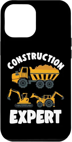 Miniatura 25 de iPhone 13 Pro Max Truck Construction Expert Excavator Digger para niño pequeño caso