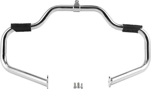 Green-L Barra de choque de protección de motor de carretera cromada para Harley Touring Road King Street Electra Glide 2009-2024 Cromado
