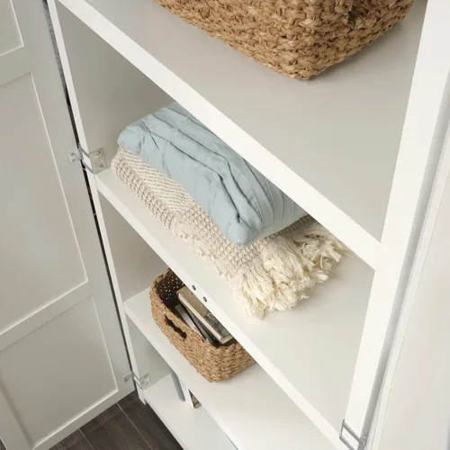 Miniatura 8 de Sauder HomePlus Armario de almacenamiento/despensa, acabado blanco