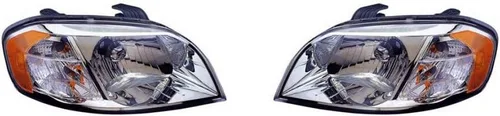 Miniatura 6 de CarLights360: Para 2007 08 09 10 2011 Chevy Aveo Conjunto de faros delanteros lado del pasajero - Reemplazo certificado CAPA para GM2503273