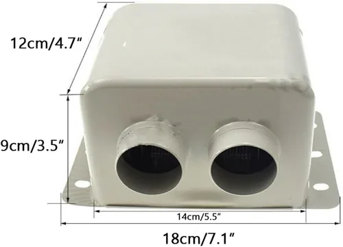 Miniatura 5 de CYDZSW Calentador de coche de 12 V 800 W, alimentado por batería, desempañador de ventana de parabrisas, kit de calentador eléctrico de asiento