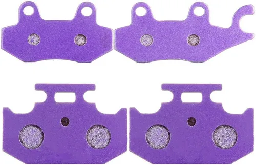 SCITOO FA135, FA152 Pastillas de freno para Kawasaki KDX200 1993-1994 pastillas de freno delanteras y traseras de fibra de carbono