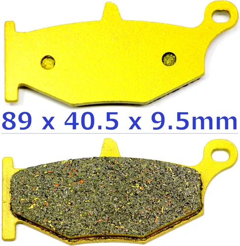 Miniatura 3 de Pastillas de freno delanteras traseras Frenos para Suzuki GSXR600 GSXR750 2006-2010 - GSXR1000 2007-2008 - GSX1300 Hayabusa 2008-2012 - DL1000 XT