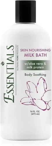 Stanley Home Products A6808 Essentials - Baño nutritivo de leche para spa y hogar, hidratante y suavizante para la piel, fragancia ligera y fresca,