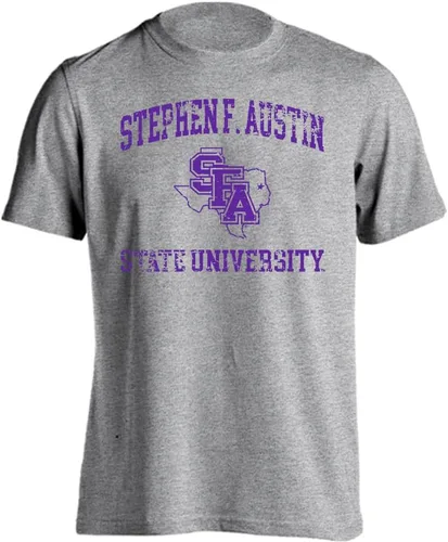 Miniatura 96 de Sport Your Gear NCAA Camiseta de manga corta retro con licencia oficial de aspecto desgastado para el día del juego, camiseta de espíritu deportivo