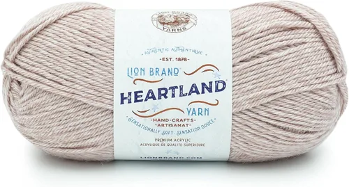 Miniatura 24 de Lion Brand Yarn Heartland Yarn - Hilo multicolor para tejer, tejer y tejer, paquete de 3, color congaree