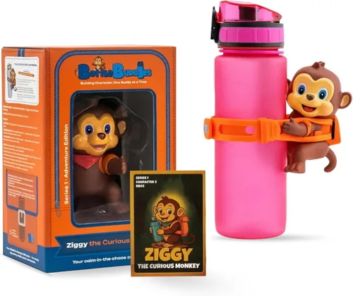 Accesorio para botella de agua de animales para niños, lindo vaso con correa, regalo único para niños y niñas, compatible con Stanley, Owala e Hydro
