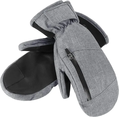 Miniatura 7 de American Trends Guantes de esquí para mujeres y hombres, impermeables, guantes de nieve de invierno, guantes de esquí para clima frío, snowboard