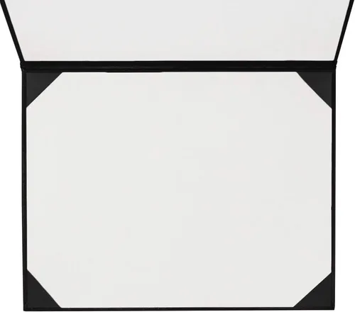 Miniatura 4 de GraduationMall Cubierta impresa para diploma para certificado 8.5 x 11 pulgadas, color negro, paquete de 1