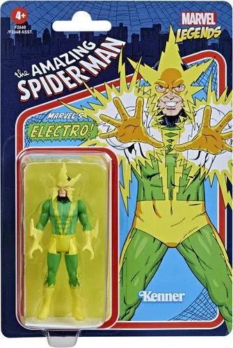 Miniatura 3 de Hasbro Marvel Legends 3.75 pulgadas Retro 375 Collection Electro figura de acción juguete