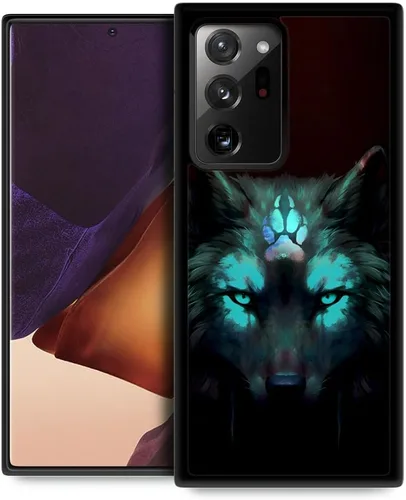 Miniatura 14 de CARLOCA Funda compatible con iPhone 13 Pro, diseño gráfico de identidad negra espiritual lobo, a prueba de golpes, antiarañazos, para iPhone 13 Pro