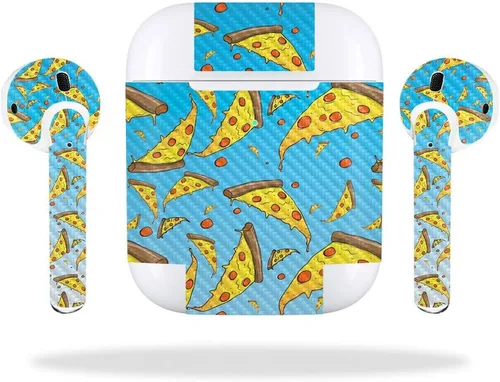 Miniatura 11 de MightySkins - Skin de fibra de carbono para Apple AirPods 2 (2019), diseño de plátanos, protección y acabado de fibra de carbono texturizada Fácil