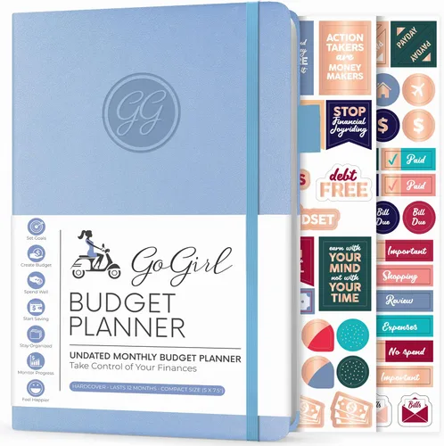 Miniatura 29 de GoGirl Planificador de Presupuesto – Organizador Mensual de Planificación Financiera, Libro de Presupuesto. Cuaderno de Seguimiento de Gastos, Negro