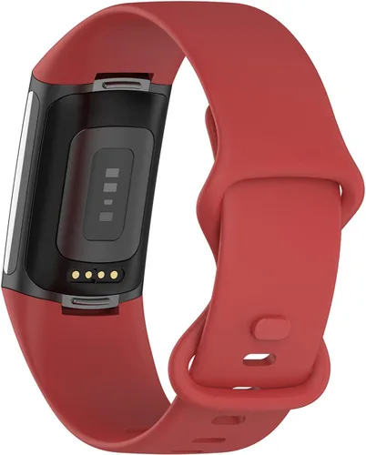 Miniatura 3 de Correas deportivas compatibles con Fitbit Charge 5 Smartwatch Accesorio, correa de reloj de silicona suave, pulsera de repuesto para Charge5