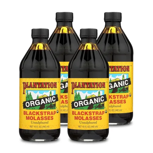 Miniatura 12 de 100 % Natural, 100 % puro, licor de melaza, melaza negra, sin clarificar, orgánico, 15 onzas más barato que 16 onzas con envío.