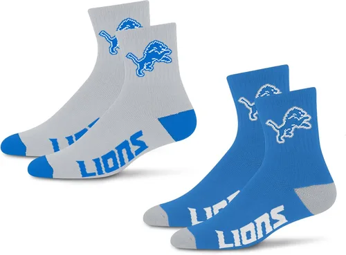 Miniatura 32 de For Bare Feet Calcetines quarter NFL unisex para adultos