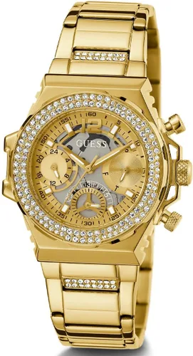 Miniatura 2 de GUESS Ladies 36mm Watch - Turquoise Strap Turquoise Dial Gold Tone Case