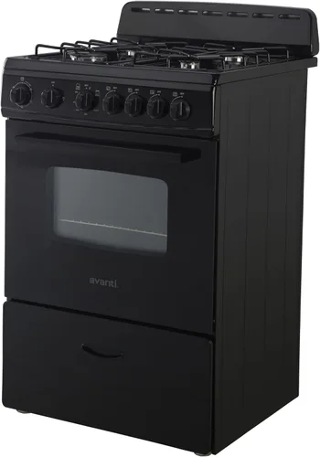 Miniatura 2 de Avanti Horno de Gas, Diseño Compacto Independiente, 4 Quemadores Sellados con Encendido Electrónico, Capacidad de 2.6 pies cúbicos. Cuenta con Cajón
