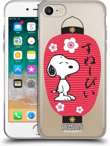 Miniatura 132 de Carcasa de gel para iPhone 7 Plus/iPhone 8 Plus, diseño de Snoopy Oriental de Peanuts, Badges
