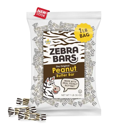 Barras dulces de mantequilla de maní