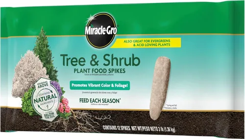 Miniatura 8 de Miracle-Gro Puntas de alimento para plantas de árboles y arbustos, para árboles caducifolios, con flores y siempre verdes, 12 puntas
