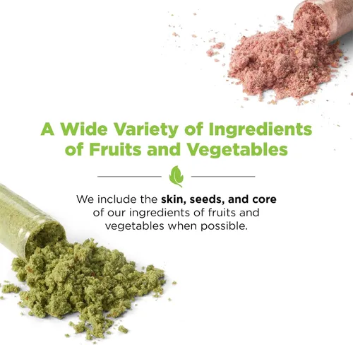Miniatura 3 de Balance of Nature Whole Health System - Frutas y verduras integrales y suplementos de fibra y especias - 30 porciones cada una