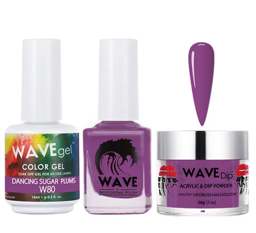 Miniatura 144 de WAVEGEL - Juego de gel de remojo, laca de uñas y polvo acrílico a juego - Colección Simplicity - #P109 Blizzard