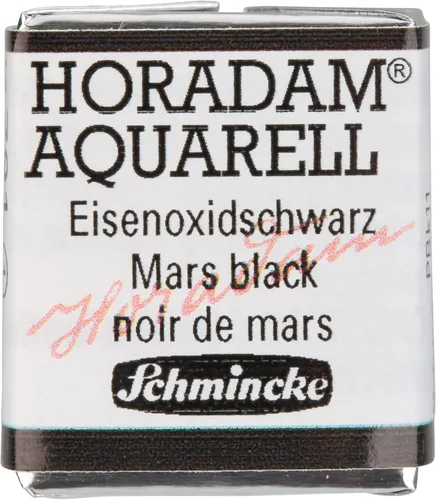 Miniatura 98 de Schmincke - HORADAM® AQUARELL - acuarelas de los mejores artistas, 786 Antracita, 14 786 044, 1/2 sartén
