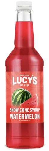 Miniatura 15 de Lucy's Family Owned Shaved Ice - Jarabes de cono de nieve, sangre de tigre, cerveza de raíz, crema de naranja, botellas de jarabe de 32 onzas