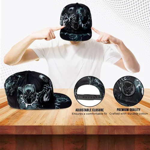Miniatura 4 de Marvel Gorra de béisbol de los Vengadores, talla única, sombrero cómodo, regalo de los Vengadores para hombres, mercancía para hombre