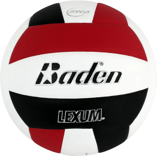 Miniatura 42 de Baden - Lexum - Microfibra compuesta de alta calidad Balón de voleibol oficial para interiores de la escuela secundaria 13U a 18U