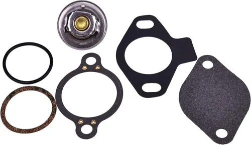 Miniatura 5 de Kit de termostato 807252Q4 18-3668 compatible con motores MerCruiser Quicksilver V-6 y V-8 MerCruiser 1983-2016 8.2L V8 0A338533-0F775199 1985-1995