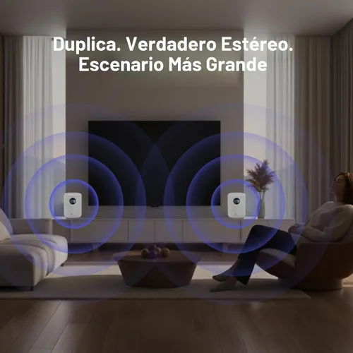 Miniatura 7 de WiiM Sound - Altavoz inteligente con pantalla táctil de 1.8", 24 bits de alta resolución/192 kHz, corrección de habitación AI RoomFit™, 100W