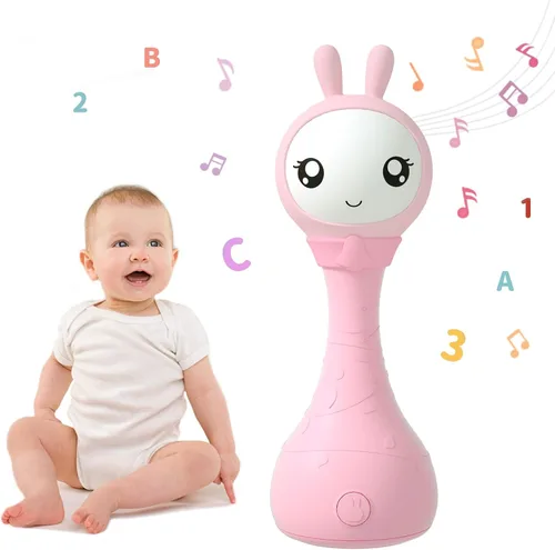 Miniatura 11 de alilo Yoyo - Sonajero Musical de Conejo Parlante para Bebé que Canta, Juguetes que Imitan y Repiten lo que Dices, Más de 90 Contenidos de Audio