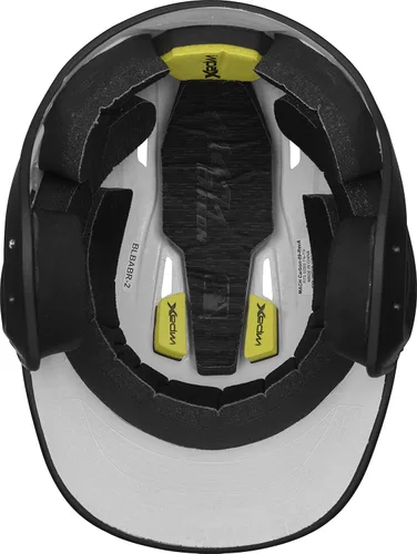 Miniatura 9 de Rawlings Casco de bateo de béisbol de carbono MACH Mate Varios tamaños Varios colores Negro mate