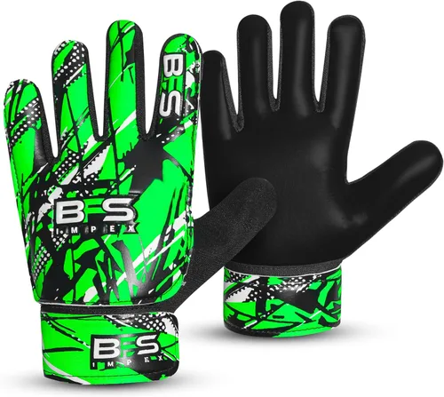 Miniatura 7 de Guantes de portero de fútbol para niños, guantes de portero de fútbol juvenil para niños, jóvenes y niños con palma de látex antideslizante fuerte