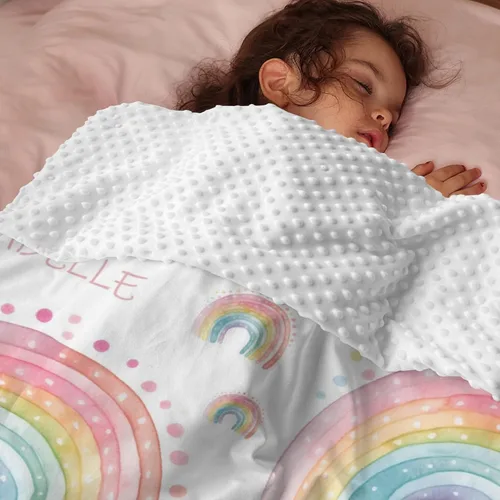Miniatura 22 de Mantas de bebé personalizadas para niñas, manta de oso de bebé, manta de bebé de felpa suave Minky con nombre que recibe mantas para niñas, recién