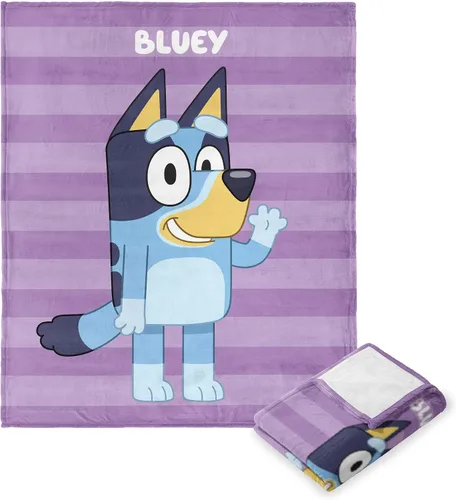 Miniatura 17 de Northwest Manta Bluey con tacto de seda, 46 x 60 pulgadas, Road Trip