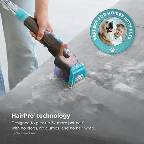 Miniatura 5 de Shark StainStriker HairPro Limpiador portátil de alfombras, tapicería y alfombras 4 herramientas Autolimpieza Perfecto para mascotas