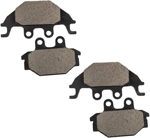 Miniatura 7 de NICHE Juego de pastillas de freno delanteras y traseras para Indian 2205854 Arctic Cat 3307-443 Can-Am S4311ARCA000 semimetálicos