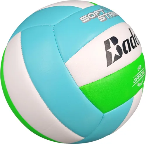 Miniatura 4 de Baden Soft Strike Voleibol Recreativo de Cuero Sintético Amortiguado Interior/Exterior para Principiantes y Jóvenes Tamaño Oficial