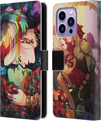 Miniatura 51 de Head Case Designs Officially Licensed Batman DC Comics Batman #609 Hush Gotham City Sirens Leather Wallet Case Compatible with Apple iPhone 7/8 / SE