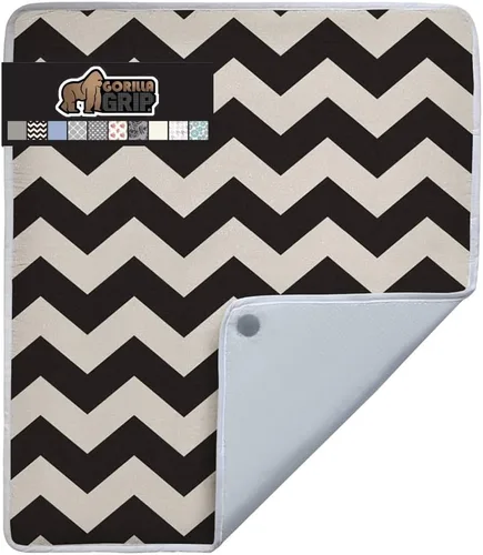 Miniatura 39 de GORILLA GRIP The Original - Funda y almohadilla para tabla de planchar, revestimiento de silicona, acolchado grueso resistente a la quemadura, Gris